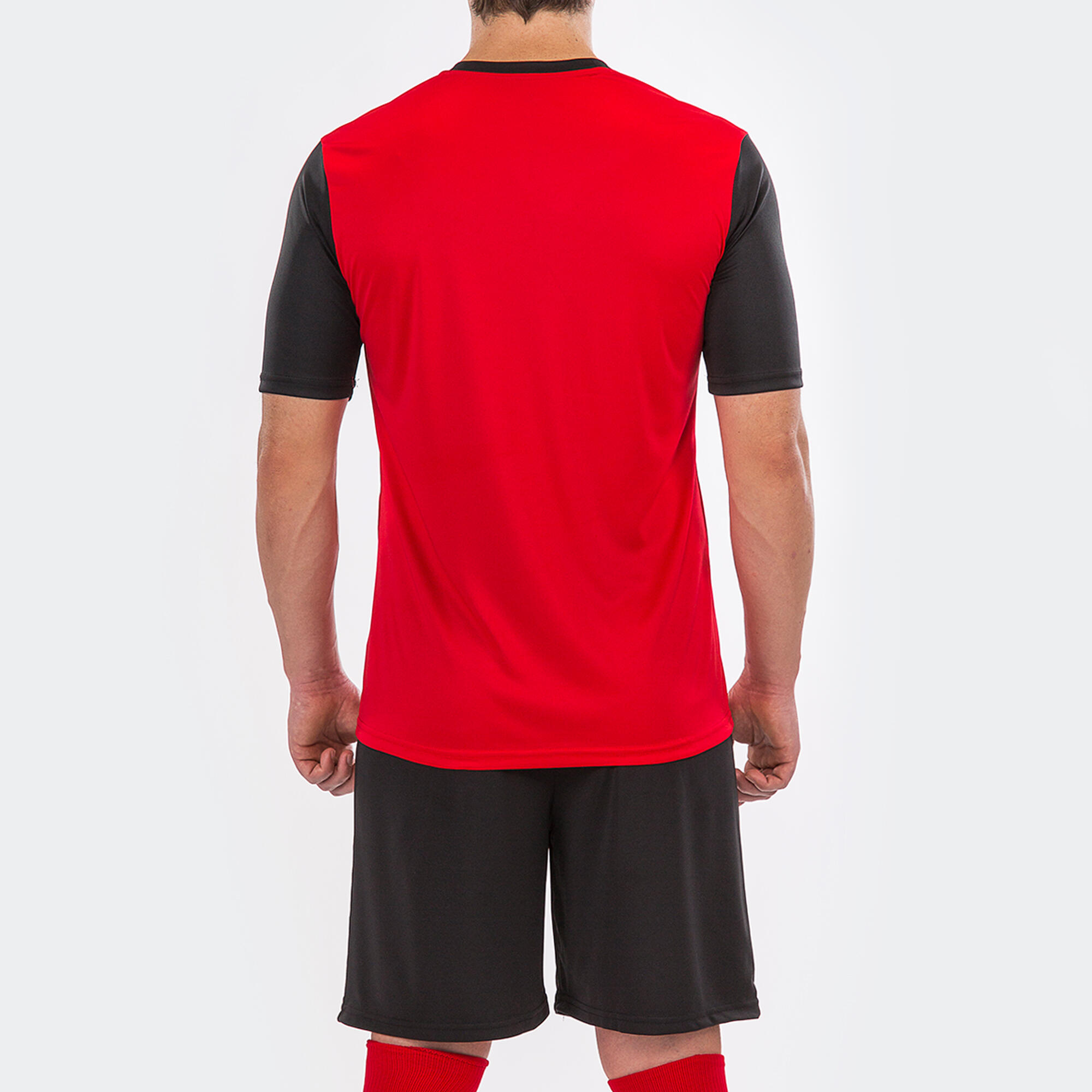 T-Shirt Manga Curta Futebol Homem Joma Winner Vermelho 3/6