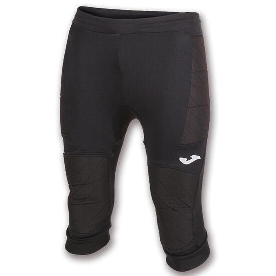 Pantalón 3/4 Fútbol Hombre Joma Protect Negro