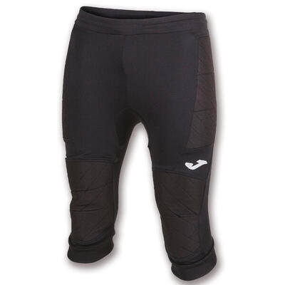 Pantalón 3/4 Fútbol Hombre Joma Protect Negro