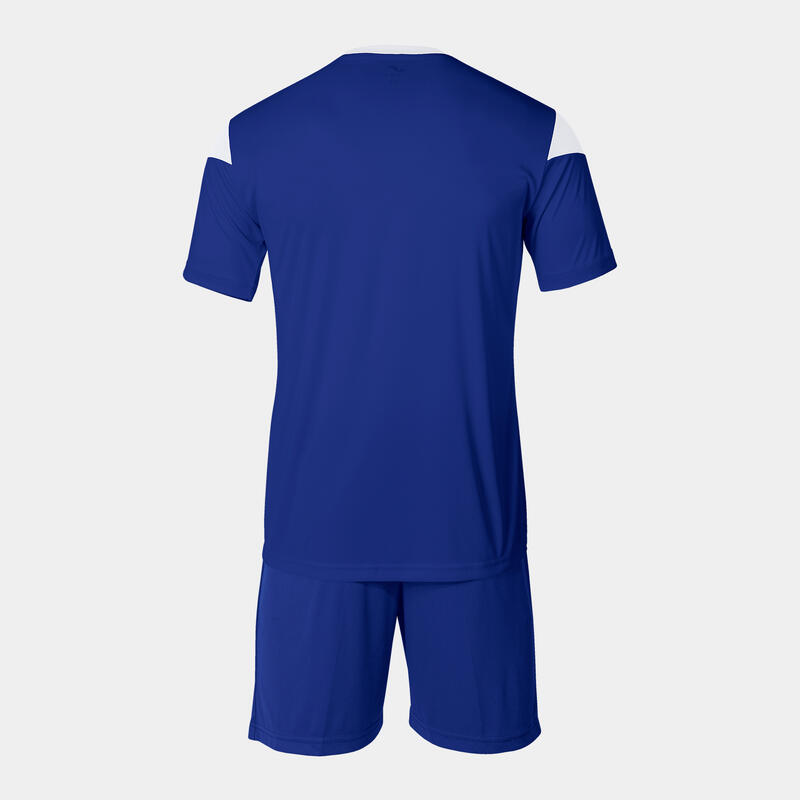 Conjunto Rapaz Joma Phoenix azul royal branco