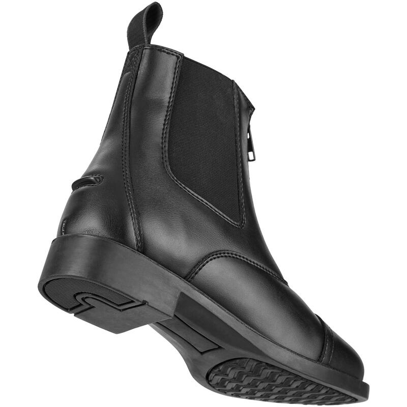 Boots d'équitation en cuir zip frontal Suedwind Footwear Contrace