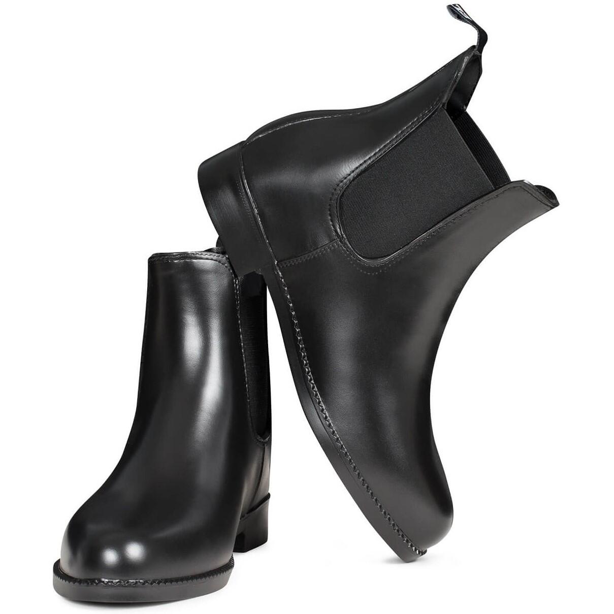 Jodhpur Reitstiefeletten CHELSEA Kunstleder schwarz 2/3