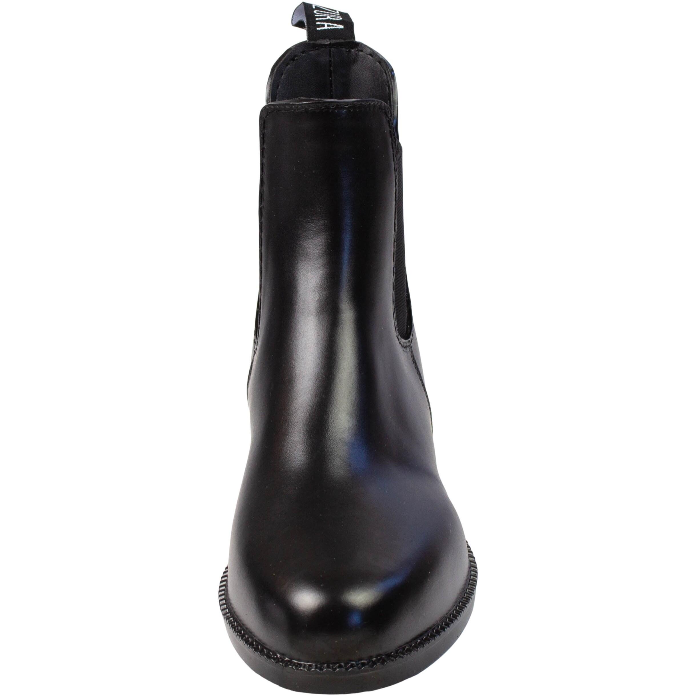 Jodhpur Reitstiefeletten BASIC Kunstleder schwarz 3/5