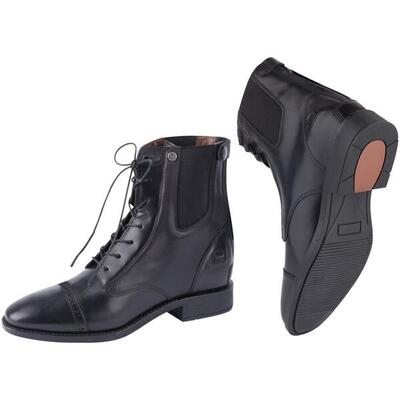 Reitstiefeletten zum Schnüren BELFORT Leder schwarz