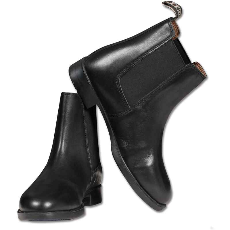 Jodhpur Reitstiefeletten CLASSIC Leder schwarz