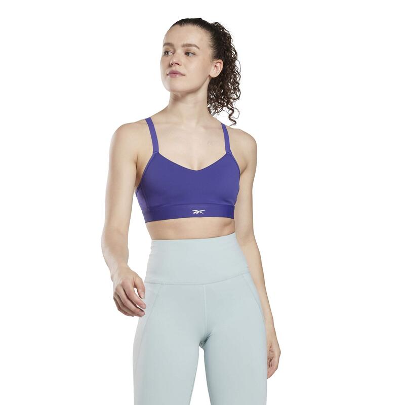 Sujetador sin tirantes para mujer Reebok Lux Spots