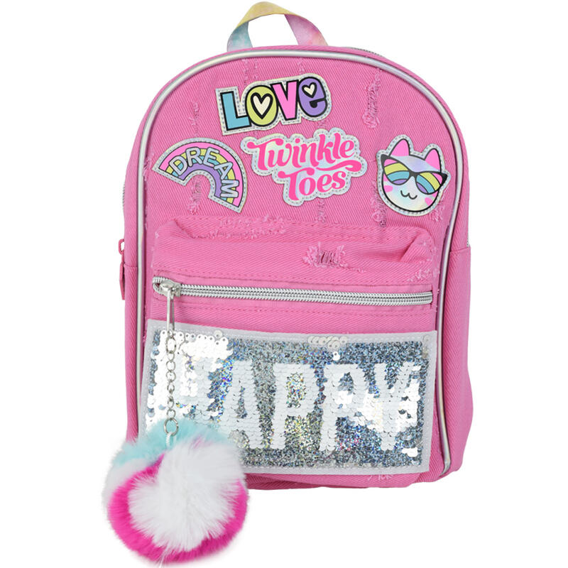 Skechers Twinkle Toes Backpack, Girly , , sacs ? dos, rose