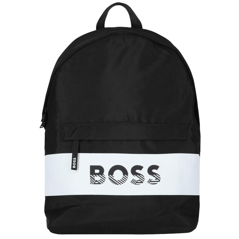 BOSS Logo Backpack, Unisex, rugzak, zwart