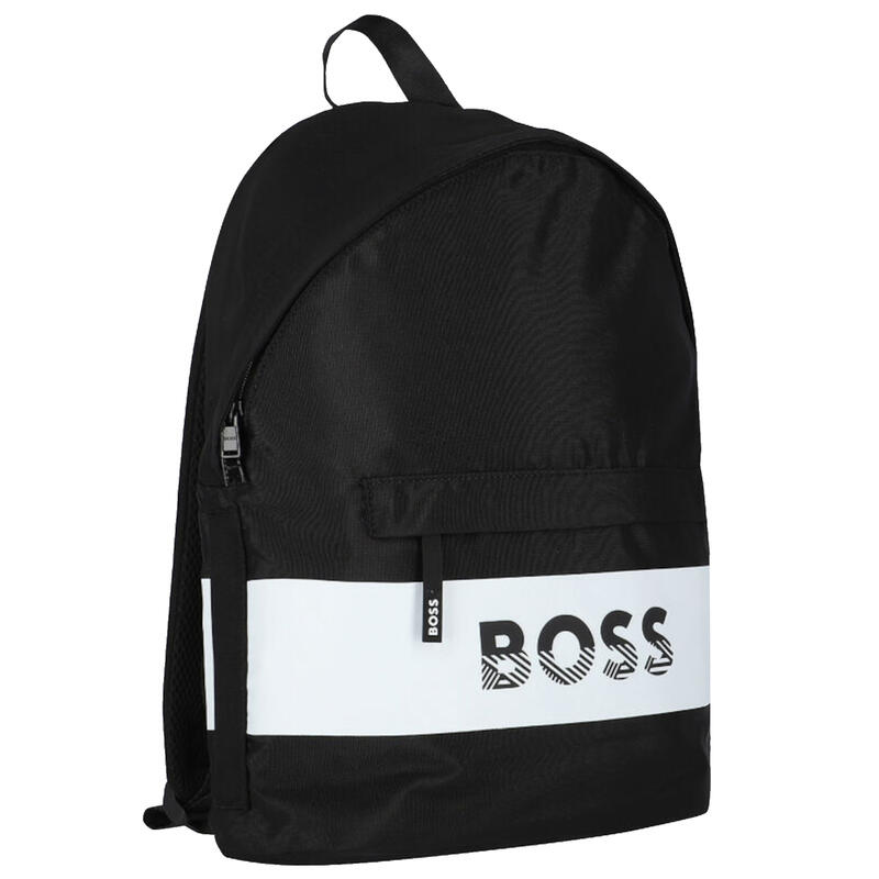 BOSS Logo Backpack, Unisex, rugzak, zwart