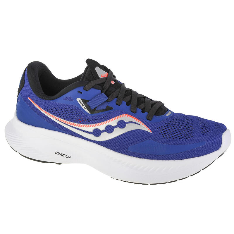 Saucony Guide 15, Homme, Course ? pied, chaussures de running, bleu