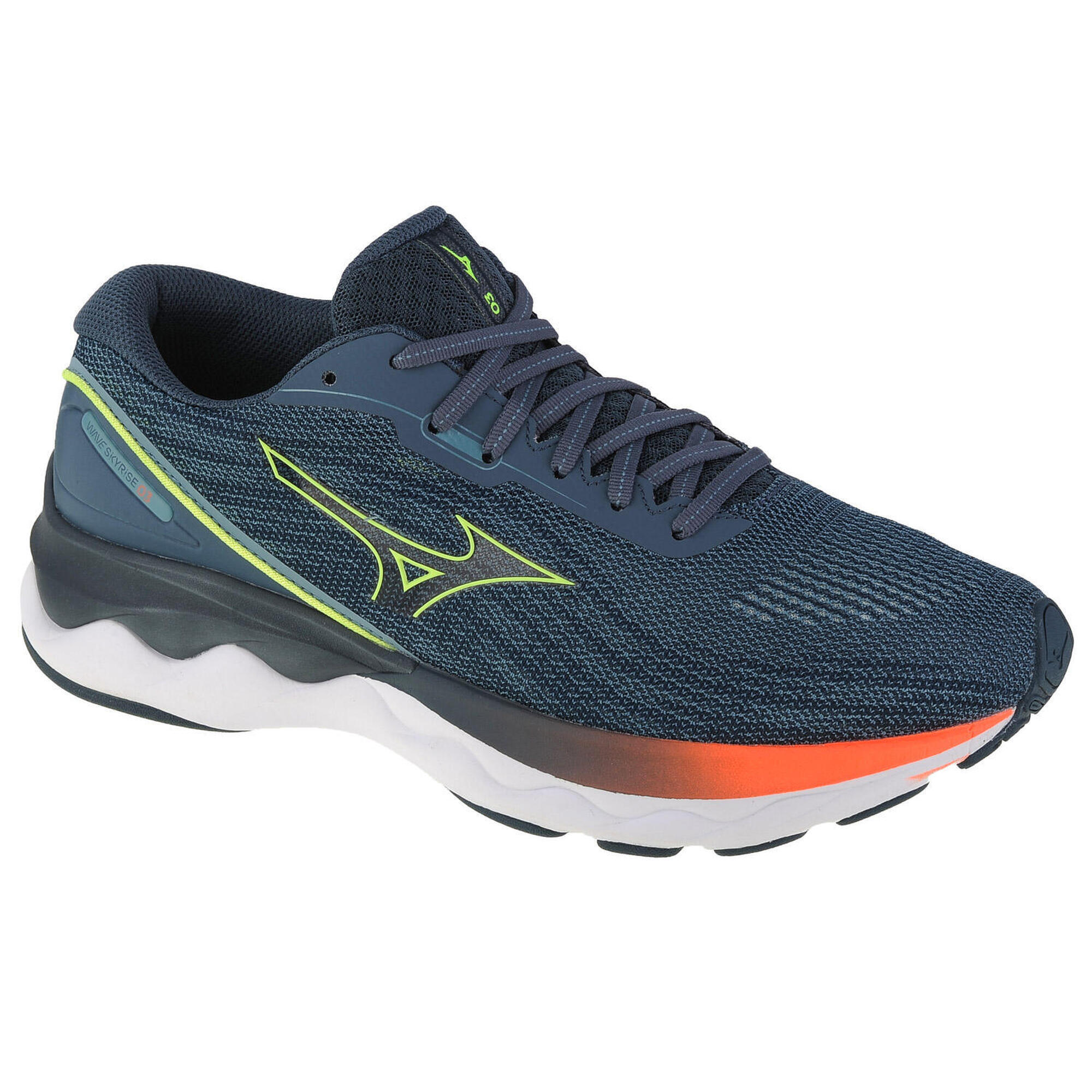 Scarpa da Running Uomo Wave Skyrise 3 Grigio |  Mizuno