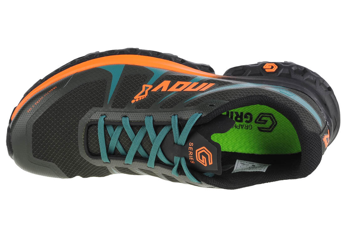 Inov 8 TrailFly Ultra G 300 Blue/Orange Trailschoenen 3/5