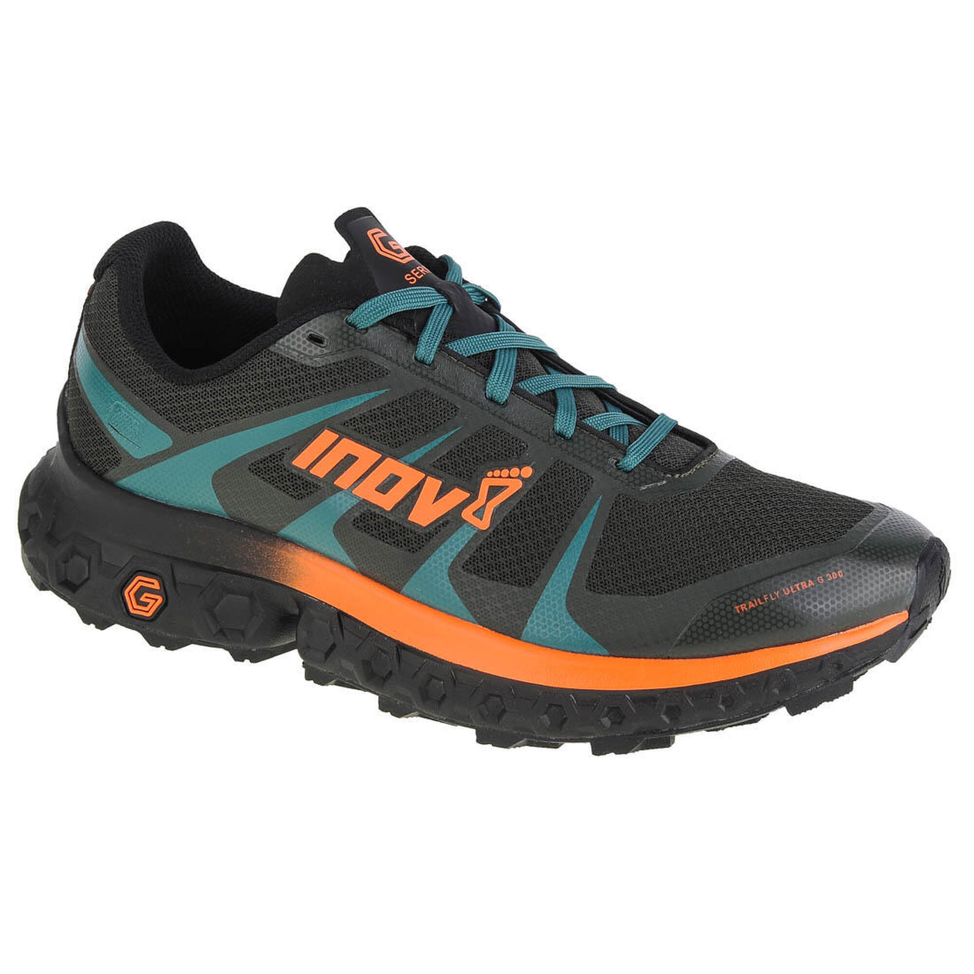 INOV-8 Inov 8 TrailFly Ultra G 300 Blue/Orange Trailschoenen