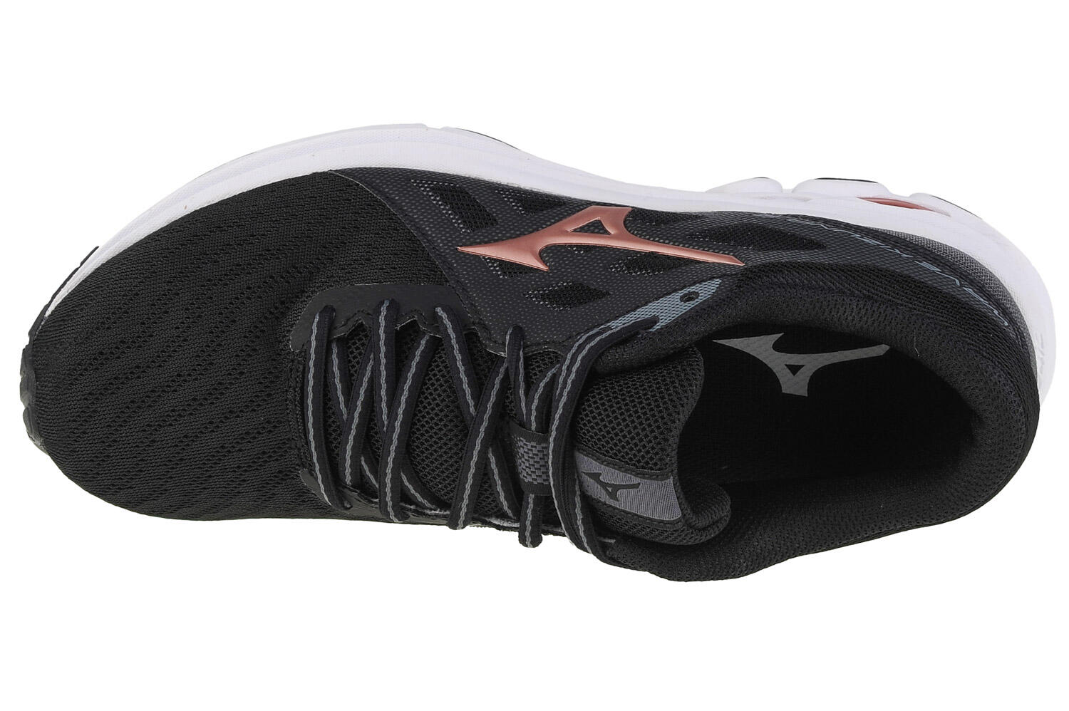 Mizuno Wave Kizuna 2, Womens, Running, Running shoes, black 3/4