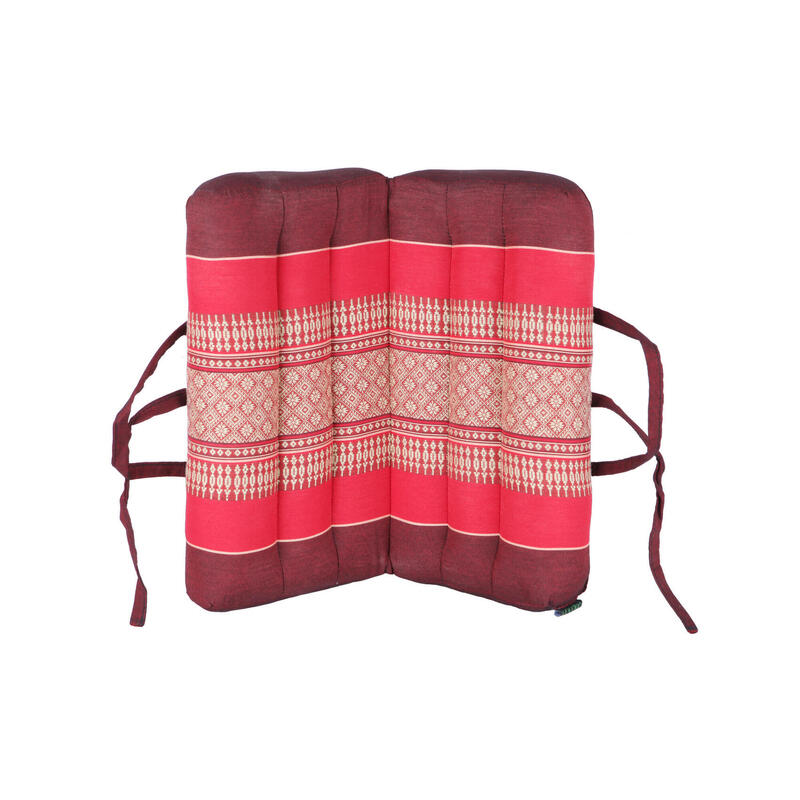 FOLDABLE - Coussin de Yoga et de Méditation Rouge Burgundy X1