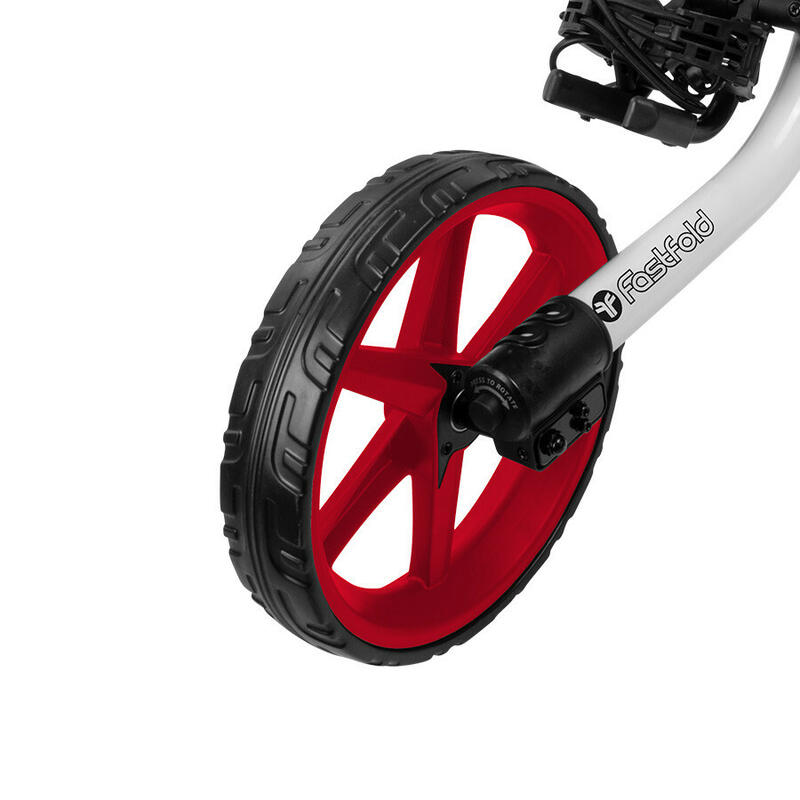 Trolley wielen met zwarte snelvouw band