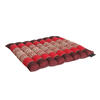 FLAT ROLLABLE - Coussin de Yoga et Méditation Plat et Souple - Rouge Bourgogne -