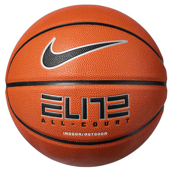 ELITE ALL COURT 8P 2.0 BAKSETBALL - DEFLATED - AMBER/BLACK/METALLIC SILVER/BLACK
