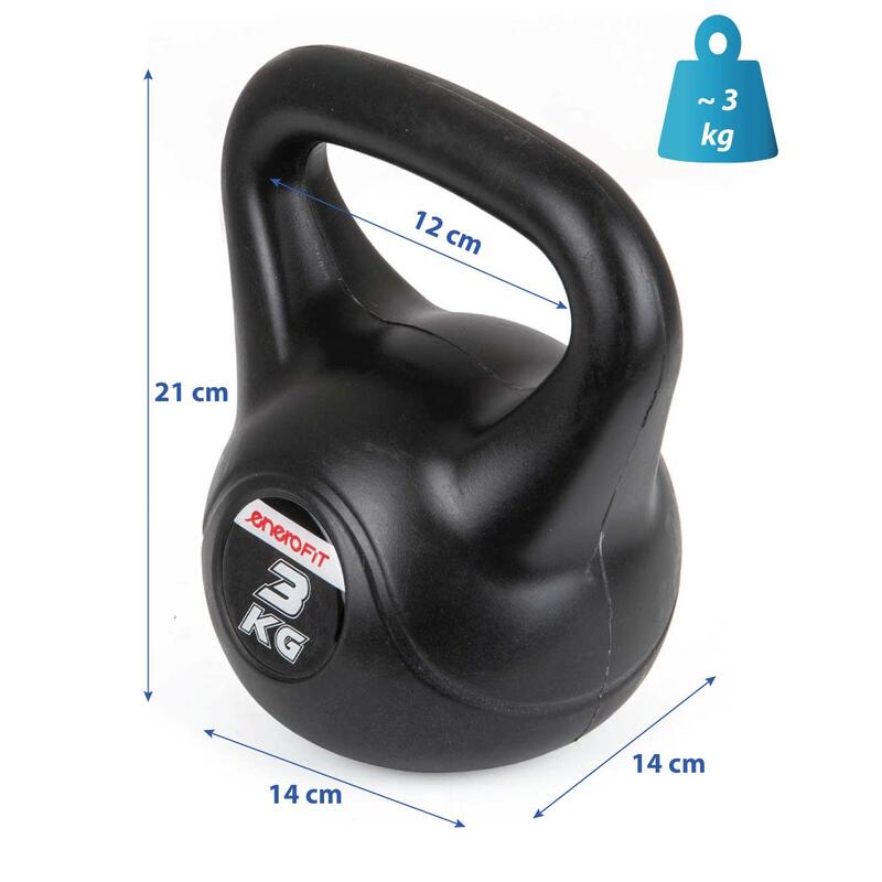 Kettlebell kompozytowy Enero Fit