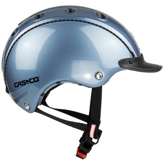 Kinder Reit-, Fahrrad- und Skihelm CHOICE TURNIER blaugrau glanz S (52-56cm) 1/4