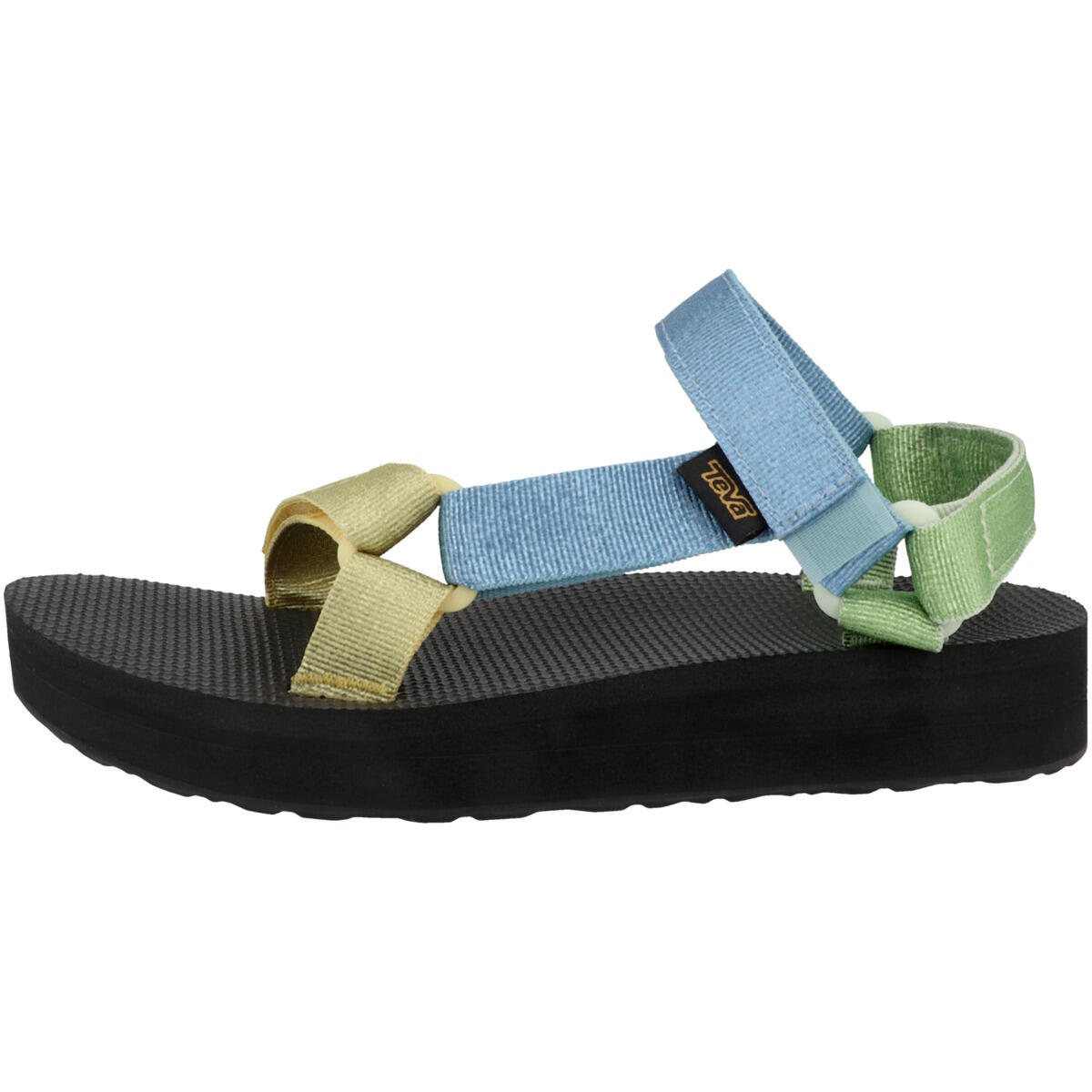 Teva - Tongs Surf Femme Teva Midform Universal  Multicolor - Sandales - Gris|multicolore|vert - 36 - Decathlon