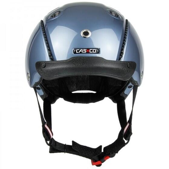 Kinder Reit-, Fahrrad- und Skihelm CHOICE TURNIER blaugrau glanz S (52-56cm) 3/4