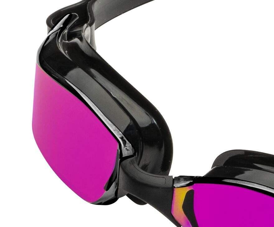 Aqua Sphere XCEED Pink Titanium Mirrored Skiggles - Black 5/7