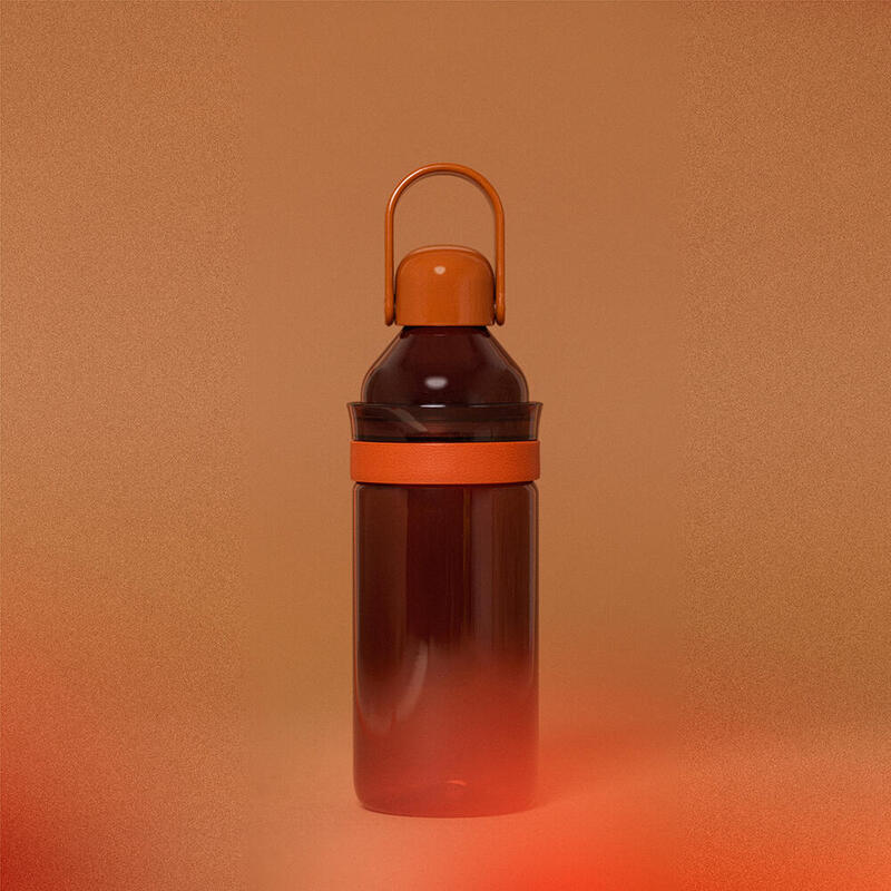 Biobased Reuseable Water Bottle 470ml - Crème Caramel