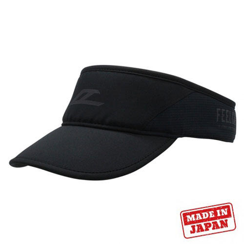 FC-009 X-High Performance Visor Running Cap - X/Black