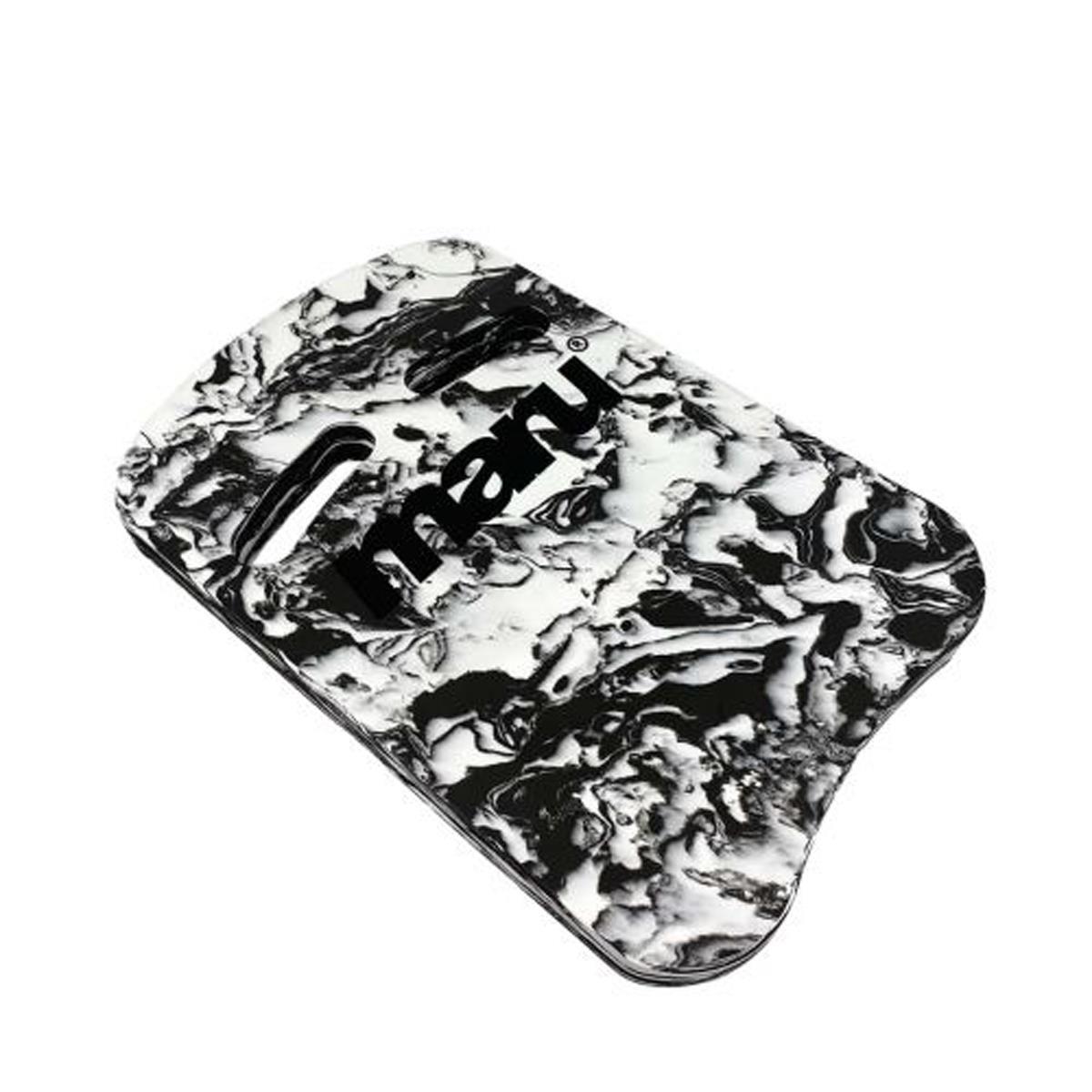 MARU Maru Swirl Two Grip Fitness Kickboard – Schwarz/Weiß