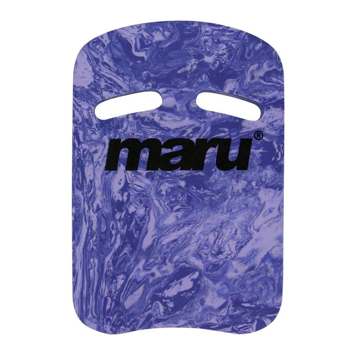 Maru Swirl Two Grip Fitness Kickboard - Purple 1/1