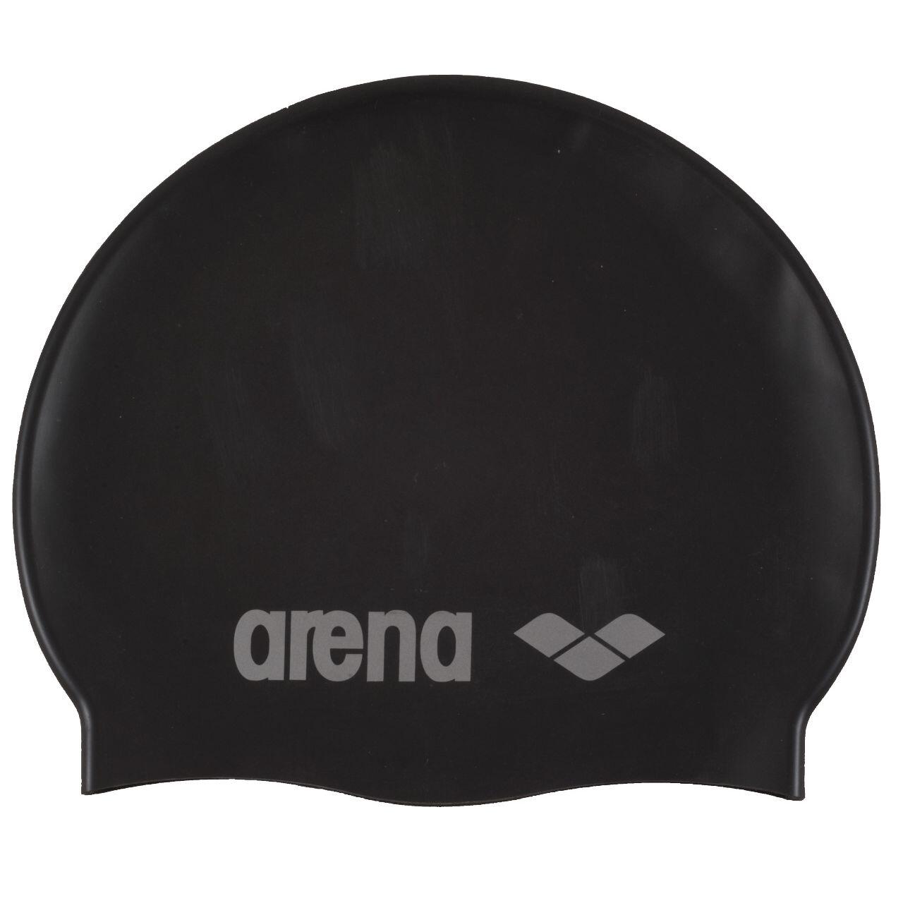 Arena Classic Silicone Junior Cap - Black 1/1