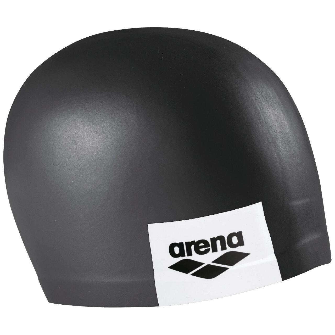 ARENA Arena Logo Moulded Swim Cap - Black