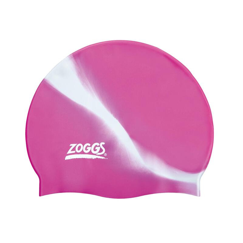 Czepek Pływacki Zoggs Multi Color – Różowo-Srebrny