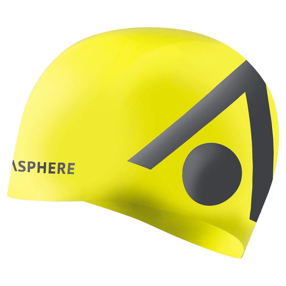 Aqua Sphere - Bonnette De Bain Aquasphere Tri Bright Yellow/gris - Bonnet De Bain - Gris|jaune - Taille Unique - Decathlon