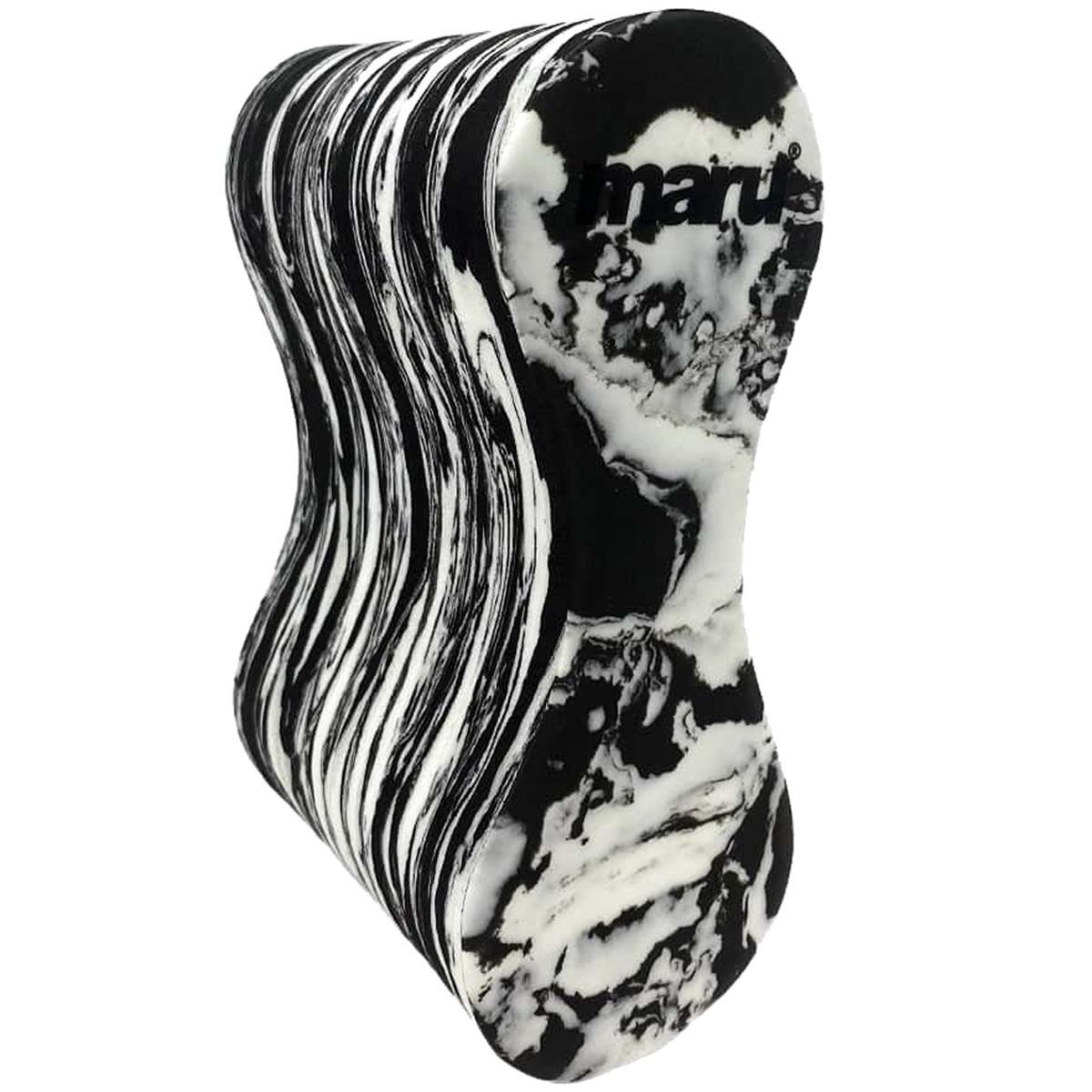 Maru Swirl Pull Buoy - Black/White 1/1