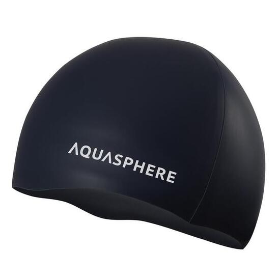 Bouchon en silicone uni Aquasphere - Noir