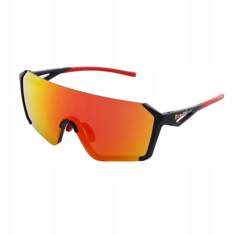 Lunettes de soleil Jaden - Matt Black&Red/Red Revo