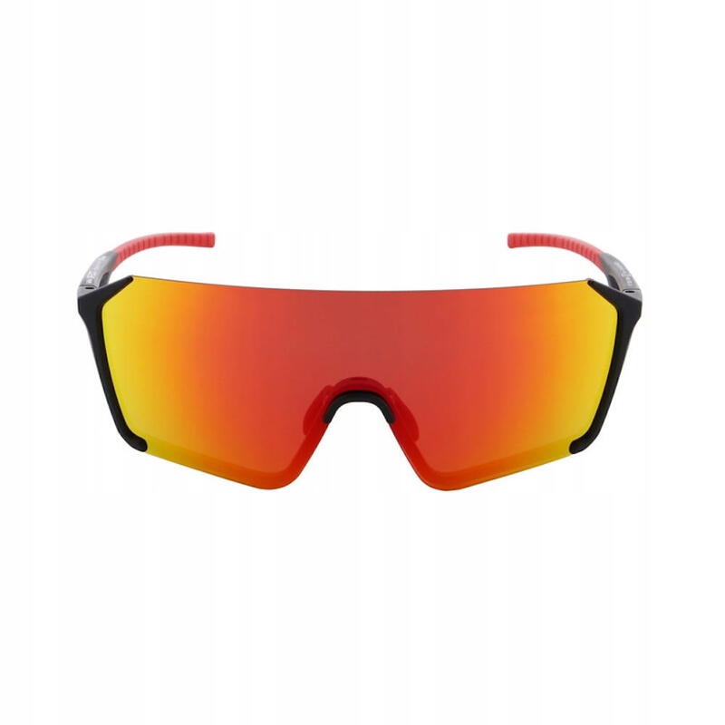 Lunettes de soleil Jaden - Matt Black&Red/Red Revo