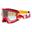 RED BULL SPECT EYEWEAR MX WHIP-008 - kleurloos / RED