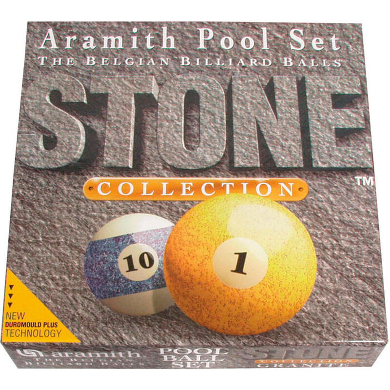 Set biglie biliardo Aramith Stone Collection 57,2 mm