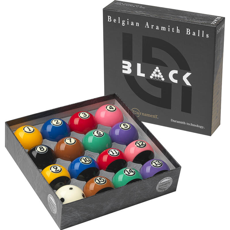 Zestaw kul bilardowych Aramith Tournament BLACK 57,2 mm