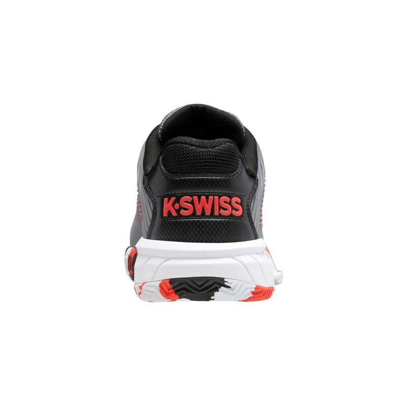 Zapatillas de tenis pádel grises niños HYPERCOURT EXPRESS 2 HB K-Swiss