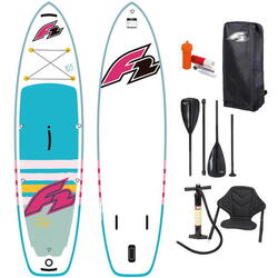 F2 Strato 10'0 Femme SUP planche de surf gonflable KAYAK SEAT 2in1 paddle