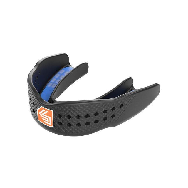 Boys SuperFit Mouthguard (Black) SHOCK DOCTOR Decathlon
