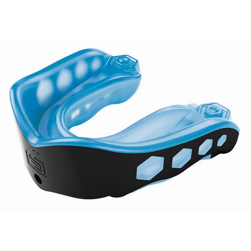 SHOCK DOCTOR Unisex Adult Gel Max Mouthguard (Black/Blue)