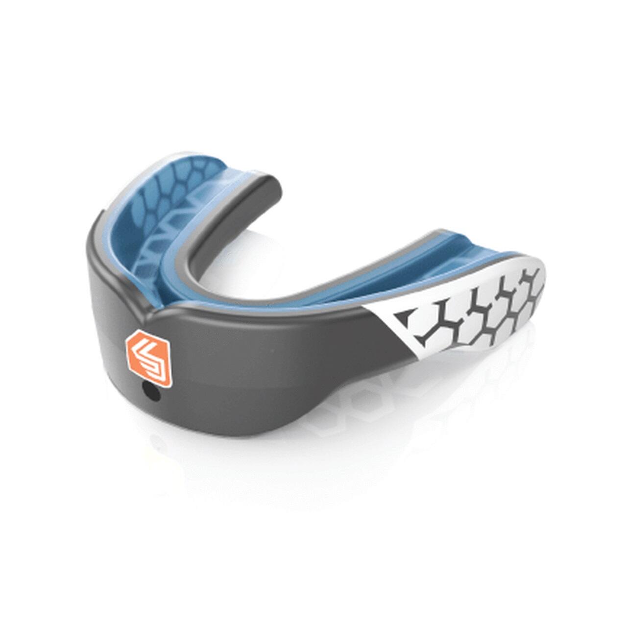 SHOCK DOCTOR Unisex Adult Gel Max Power Mouthguard (Carbon/White)