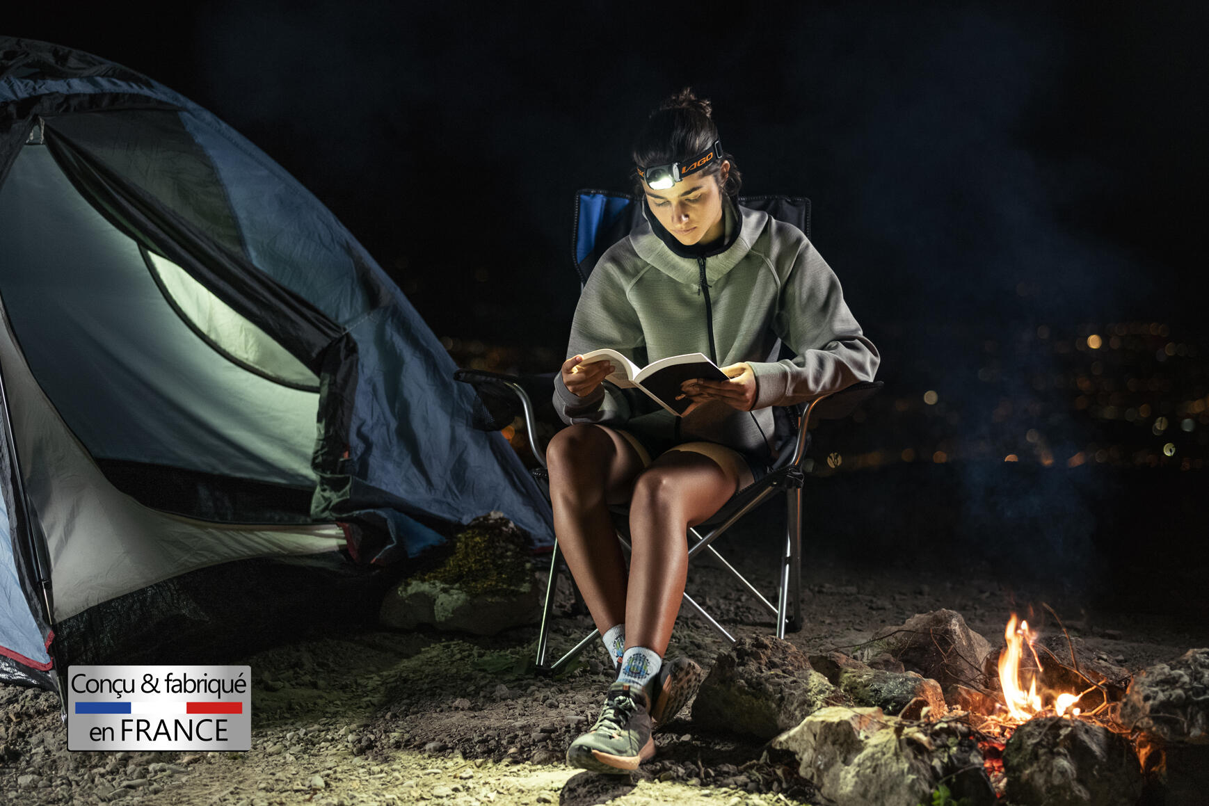Lampe frontale BXR3.1 – Trail, Course, Randonnée – Fabrication FRANCE 4/6