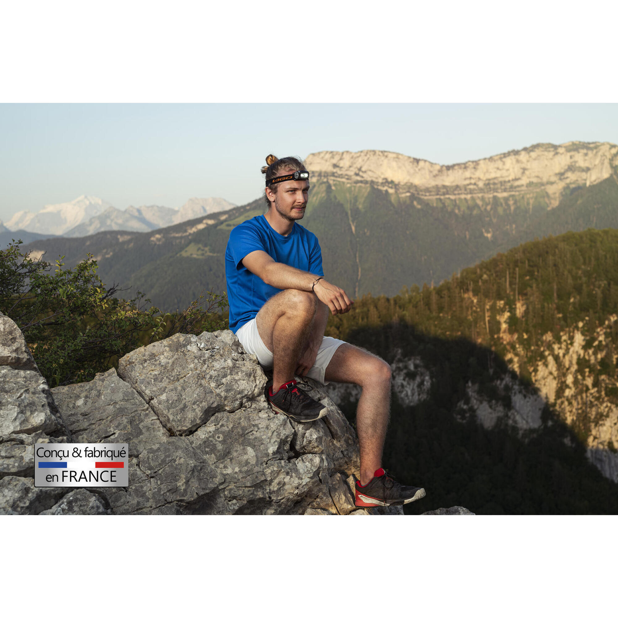 Lampe frontale BXR3.1 – Trail, Course, Randonnée – Fabrication FRANCE 5/6