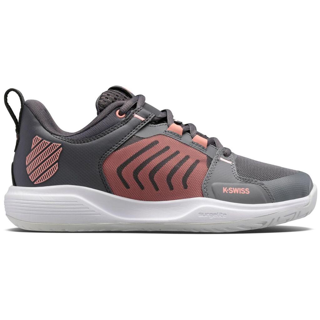 Kswiss Ultrashot Team All Court Grey Black Women's 97395050